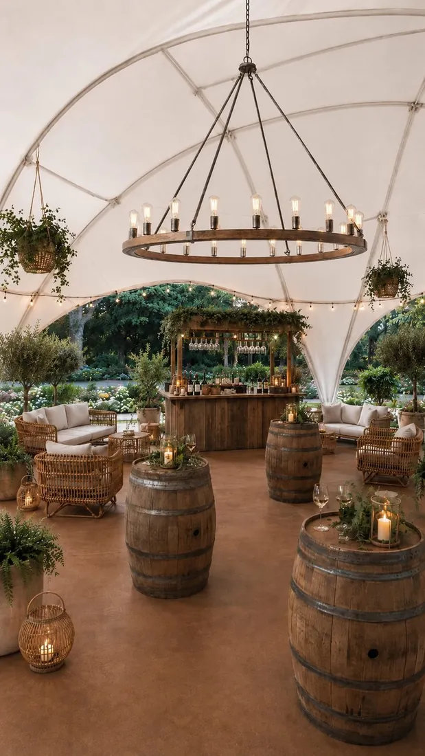 Rustic lounge & bar · dome